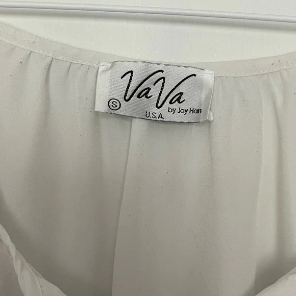 Women's VAVA Silk Blouse Top Sz. S - Picture 3 of 3